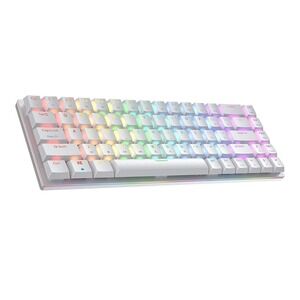 Ranked G65 Guardian 65% White | Full Aluminum Frame | Ultra Slim | Blue Switches